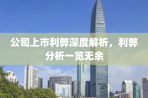 公司上市利弊深度解析，利弊分析一覽無(wú)余