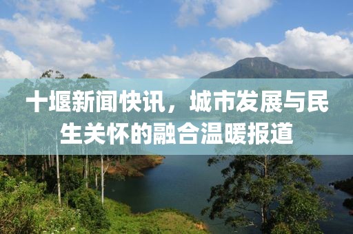 十堰新聞快訊，城市發(fā)展與民生關(guān)懷的融合溫暖報(bào)道