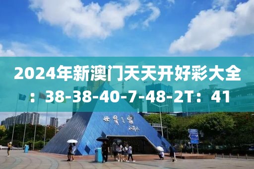 2024年新澳門天天開好彩大全：38-38-40-7-48-2T：41