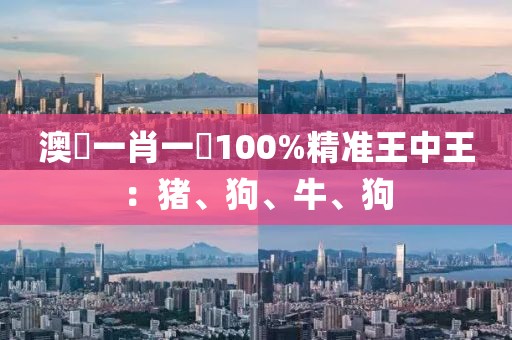 澳門一肖一碼100%精準(zhǔn)王中王：豬、狗、牛、狗