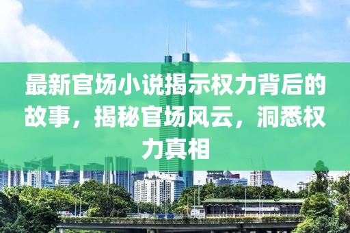 最新官場(chǎng)小說(shuō)揭示權(quán)力背后的故事，揭秘官場(chǎng)風(fēng)云，洞悉權(quán)力真相